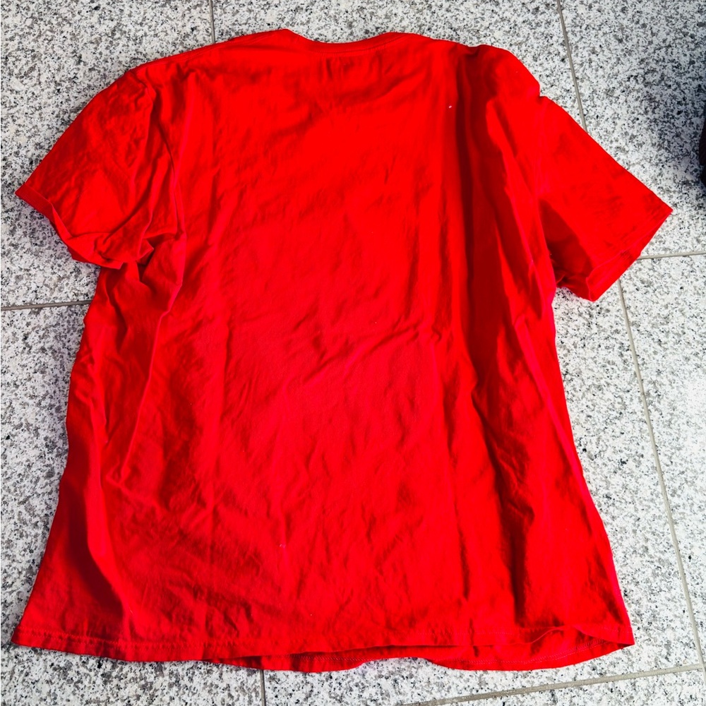 PEANUTS Men’s Red Snoopy 'Nope Not Today' T-Shirt, XXL - Picture 5 of 5